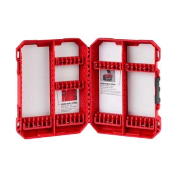 Tizuqe Drill Bit Storage Box Tool Holder Sleeve Drill Bit Boxes Detachable Drill Bit Storage Container Screwdriver Accessories