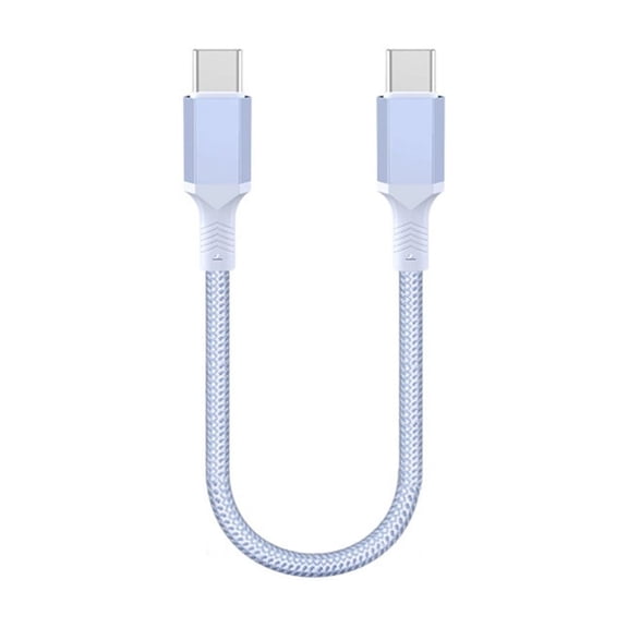 Tizuqe Durability Nylon Braided 60W USB C to USB C Cable USB C Cable 480Mbps Data Transfer for Androids Auto Various Devices