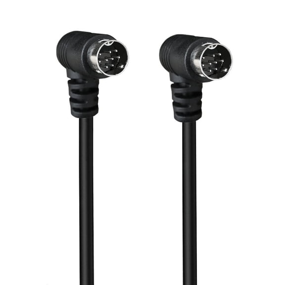 Tizuqe Durability S Video Mini DIN 9Pin Male to Male Cable for Sound Card Computers,