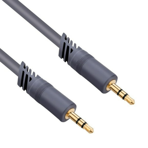 Tizuqe Durability3.5mm Audios Cable for Computers and Headphones Featuring Gold Plate Plugs AntiInterference Design Clear Sound