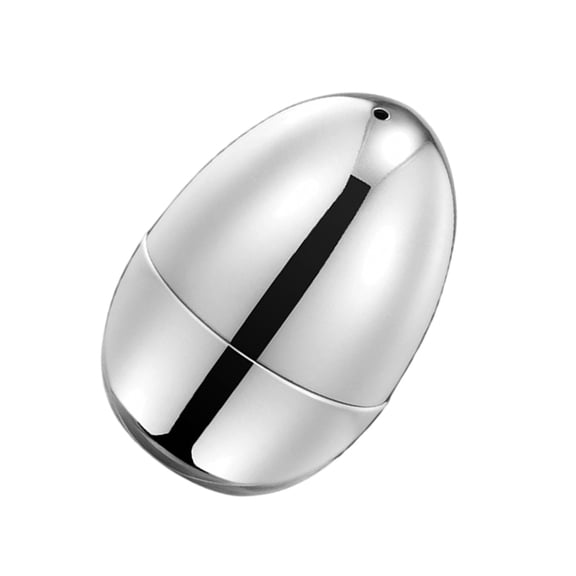 Tizuqe Eggs Shaped Toothpick Case 304 Stainless Steel Toothpick Dispenser for Office Desk and Dining Table Kitchen Accessories