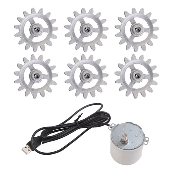 Tizuqe Effortless Rotisserie Motor Grilling Motors Electric Rotisserie Motors Gear Mini Parts Perfect for Time Saving Barbecue