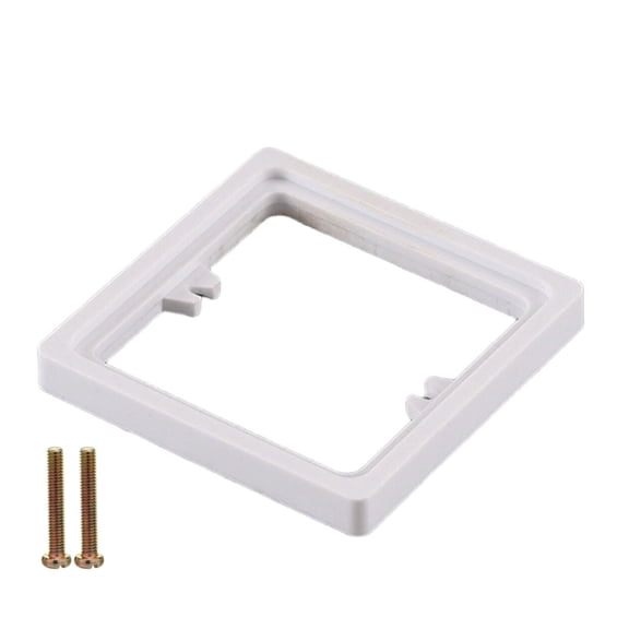 Tizuqe Single Gang Electric Box Extender with Screws Single Socket Spacer Easy to Use