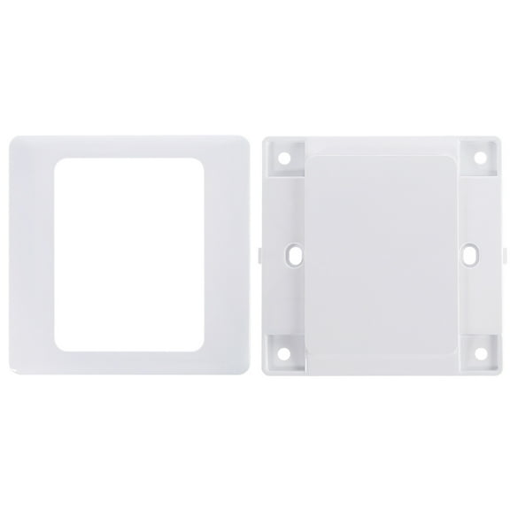 Tizuqe Electric Wall Switch Socket Blank Cover Panel Whiteboard ABS Outlet Plate Bezel