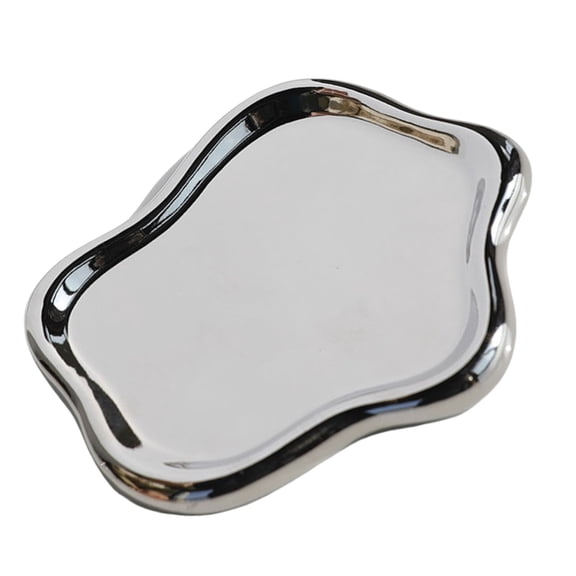 Tizuqe Elegant Irregular Heart Tabletop Tray for Personalize Item Organization