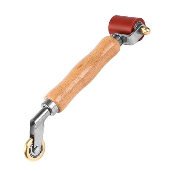Tizuqe Professional Welding & Sealing Pressure Roller with Comfortable Grip Wood Handle