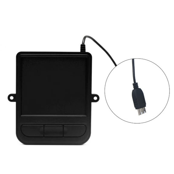 Tizuqe Ergonomic Industrial Wire USB Touchpad with Trackball and Touch Features for Enhances User Interaction Plugs and Play
