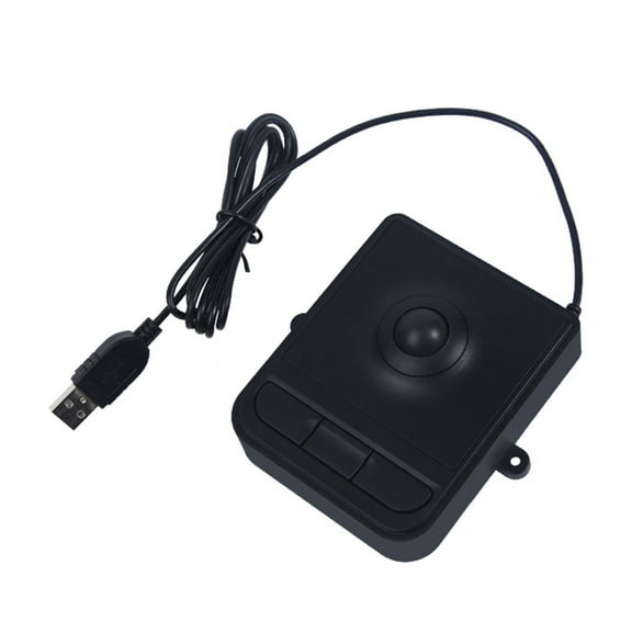 Tizuqe Ergonomic Industrial Wire USB Touchpad with Trackball and Touch Features for Enhances User Interaction Plugs and Play