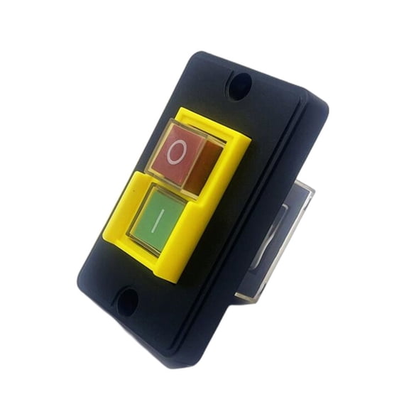 Tizuqe PVC Switches Waterproof Dustproof Switches Secure Self locking Switches for DIY