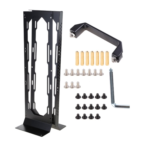 Tizuqe External Water Cooling Dock Bracket for ITX Computer for Case Laptop 240 360mm Cooler Radiator Multifunction Stent EXWCD-240/360