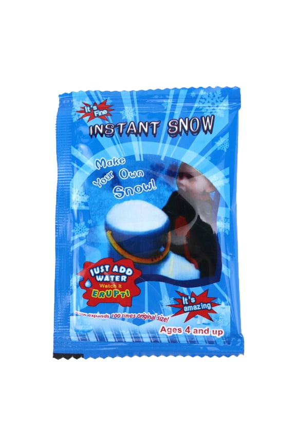 Fake Snow for Slime Polymer DIY Fluffy Artificial Snowflakes Instant Snow Powder Holiday Winter Christmas Decor