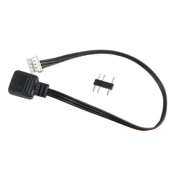 Tizuqe Fan Controller Adapter Cable 5V ARGB 3pin To 6pin/ 4pin Converter for Coolmoon