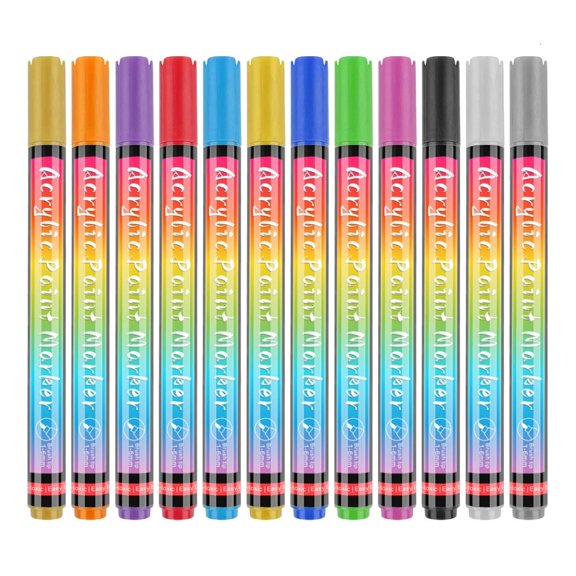 Tizuqe Fast Dry Dog Nails Polish Pen Cats Nail Painting Marker Pens for Pet Salon Supply