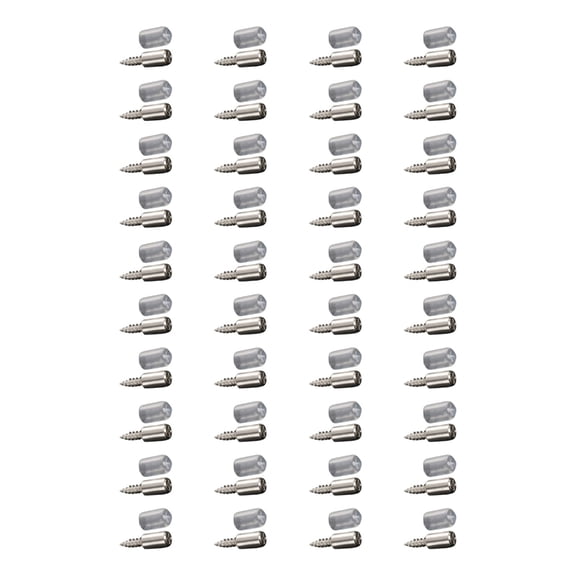 Tizuqe Fast Mounting Shelf Support Peg Auto Tapping Design for Floating Shelves Use