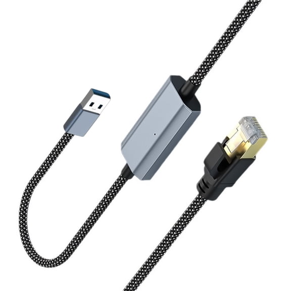 Tizuqe Fast USB3.0 to RJ45 Gigabit Ethernet Converters, Enhances AX Chip, Nylon Braided Cable for Longevities and Durability