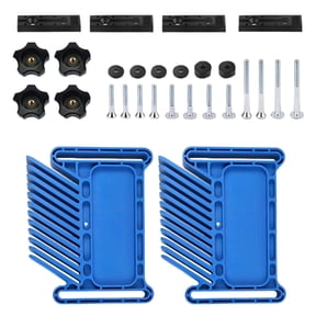 Tizuqe Featherboard Adjustable Woodworking Tool Safety Device Stackable Feather Board for Table Sawing Router Tables Band Sawing