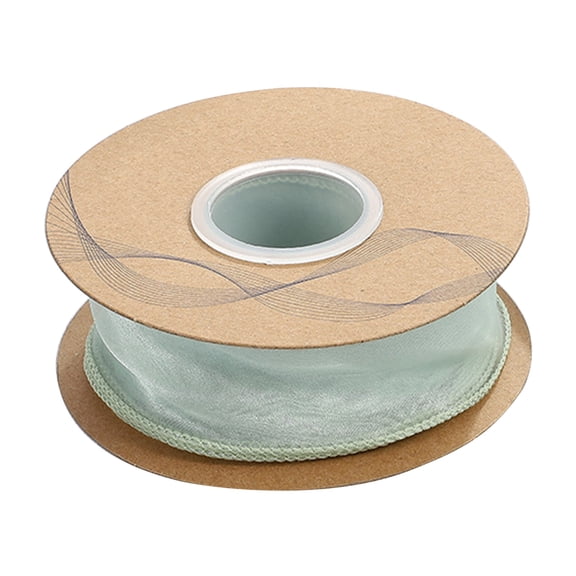 Tizuqe Fishtail Yarn Ribbon Roll Floral Ribbon Flower Bouquet Wrapping Ribbons for Valentine's Day Wedding Bakery Cake Bag Packaging Headdress