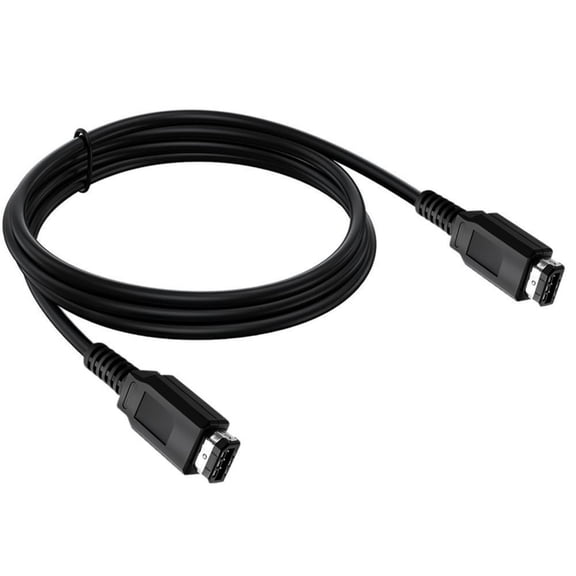 Tizuqe Flexible Game Cord Link Cable for GBL GBP 2 Player Game Link Cable Connection Wire Gaming Accessories Black
