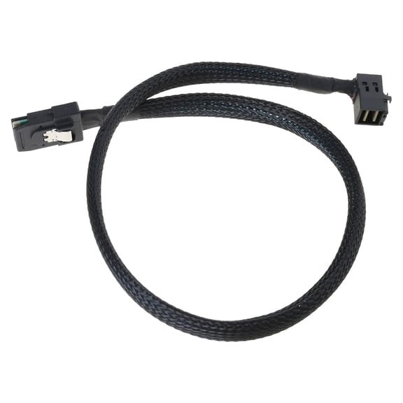 Tizuqe Flexible SFF 8087 to Right Angle MiniSAS 8643 Cable for Storage Solution