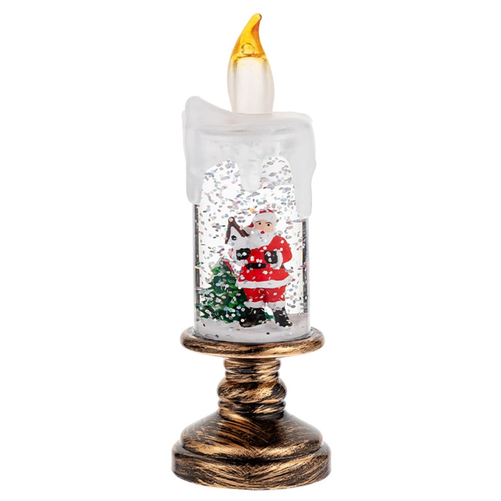 Tizuqe Floating Snowflakes Lamp Shatterproof Design Space Saving ...