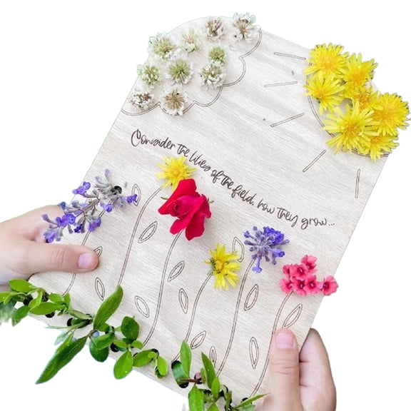 Tizuqe Florals Display Board Plant Collection Tray DIY Flower Board Grass/Leaf Display Board Florals Arrangement Board Stands