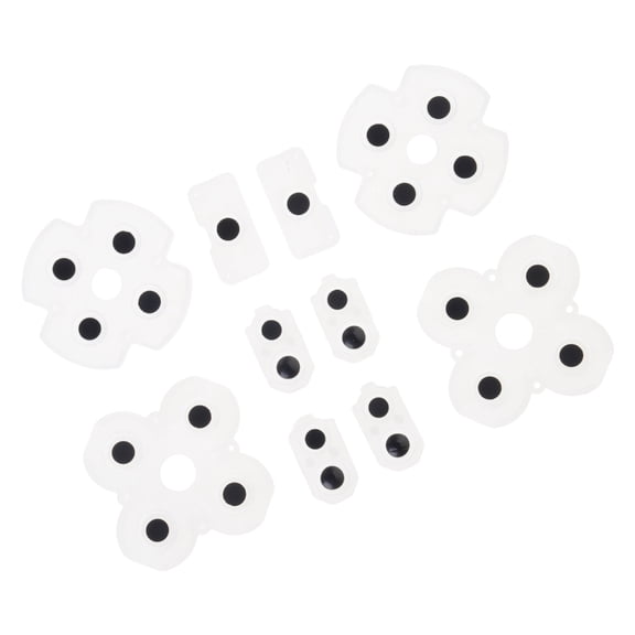 Tizuqe Controller Conductive Silicone Buttons Rubber Pads Game Replacement Parts