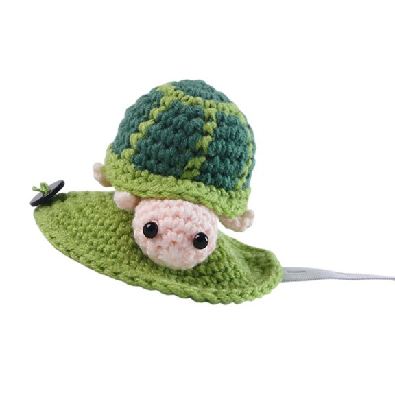 Tizuqe Funny Knitted Turtles Pet Costume Soft Sweater Party Dressingup Decoration Easy On for Small Pet Photo Wear