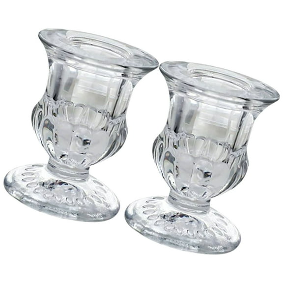 Tizuqe Glass Candle Holders Candle Holder for Modern Wedding Centerpieces