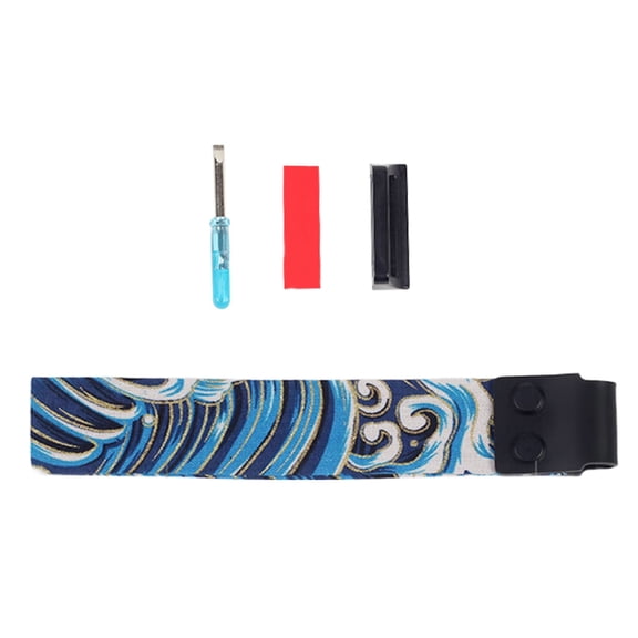 Tizuqe Gold Foil Fabric Keyboard Lanyard Keyboard Strap Offers Durability And Ergonomic Support For Daily Use Ribbon Rope