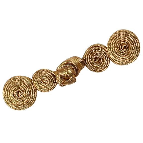 Tizuqe Gourd Shape Clothes Button Chinese Sewing Fastener for Frog Closure Button Faste