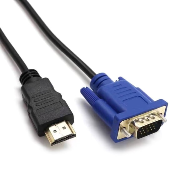 Tizuqe HDTV to VGA Cable HDTV Computer to VGA Monitor Cable Male to Male for Computer Desktop Laptop PC Monitor Projector