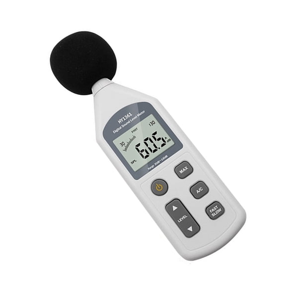 Tizuqe Handheld Noise Tester with LCD Backlit Decibels Meter for Accurate Measurements