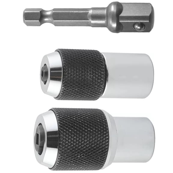 Tizuqe Heavy Duty 65mm Tap Holders Wrench Chuck 3/8 Drive Extension Bar Carbon Steel Construction Ratcheting Threading Tool
