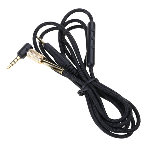 Tizuqe Professional-Grade Earphone Cord Microphone Volume Buttons ATH M50X/M40X/M70X