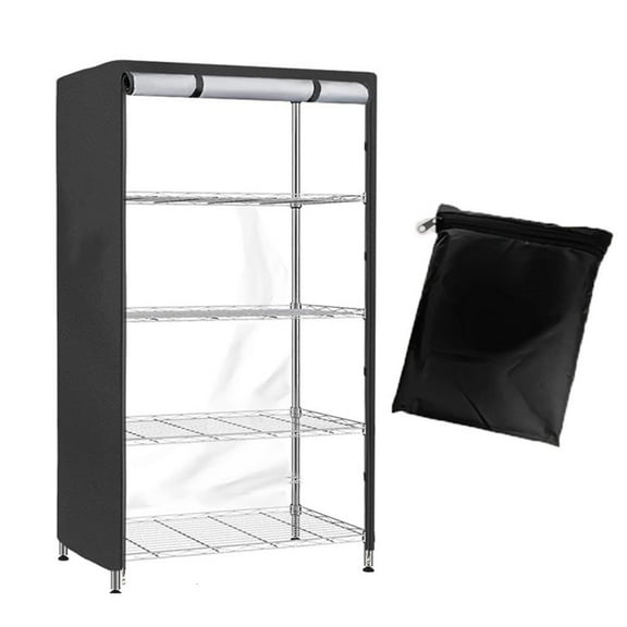 Tizuqe Heavy dutys Water proof Shelf Cover 36x18x72in Shelves Dustproof for Indoor Outdoor