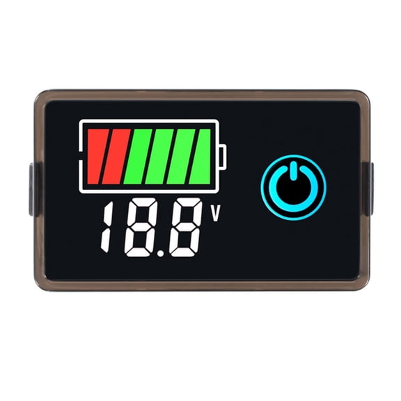 Tizuqe High Accuracy Voltmeter 8-100V Two Wire System for Automotive Marine Batteries