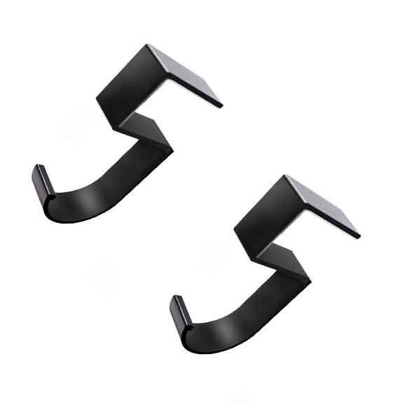 Tizuqe High-Performances Desk Hook Durability Coating Simple Assembly Under Desk Mount Holds Various Items