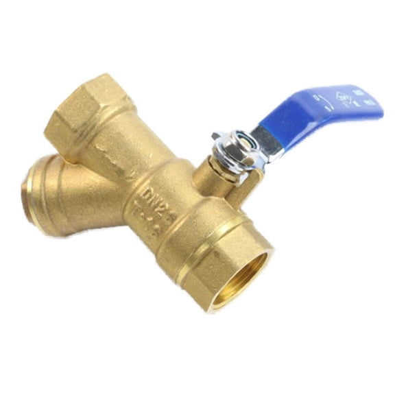 Tizuqe 1/2inch Female Thread Brass Online Y Type Filter Strainer Valve Pipe Fitting Connector Adapter For Water DN15 DN25