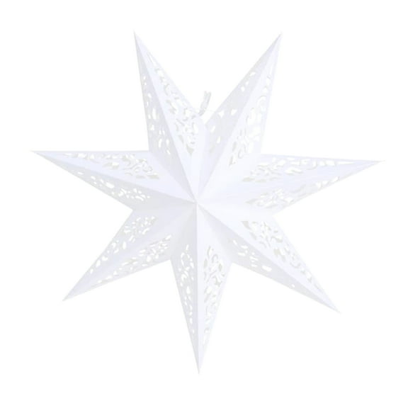 Tizuqe Hollow Out Eight Angle Paper Led Lantern Star Night Light Hanging Lamp Ornament