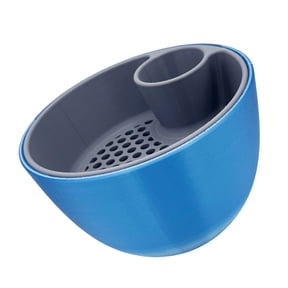Tizuqe Hygienic Duals-Chamber Snacks Bowl Pistachios And Dry Fruits Cleaning Tool