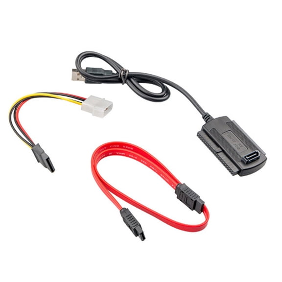 Tizuqe USB2.0 to IDE Adapter Converter Cable for Hard Disk Drives and Optical Drives Highly Speed Data Transfer 480Mb/s
