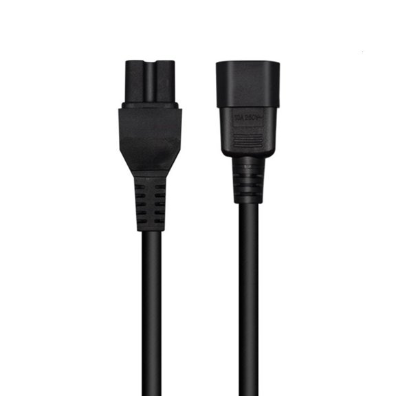 Tizuqe IEC 320 C15 to C14 Adapters Cable IEC 3Pole Female to 3Pole Male Converters