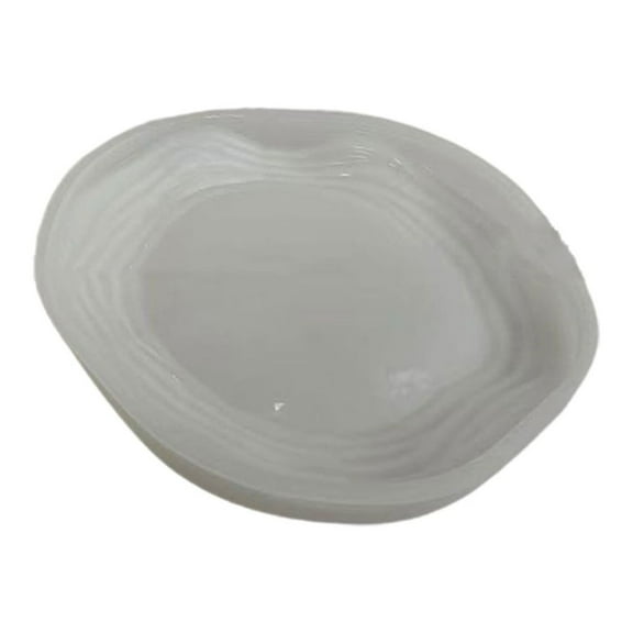 Tizuqe Irregular Tray Silicone Mold DIY Handmade Plaster Epoxy Resin Mould Concrete Jewelry Storage Plate Casting Supplies