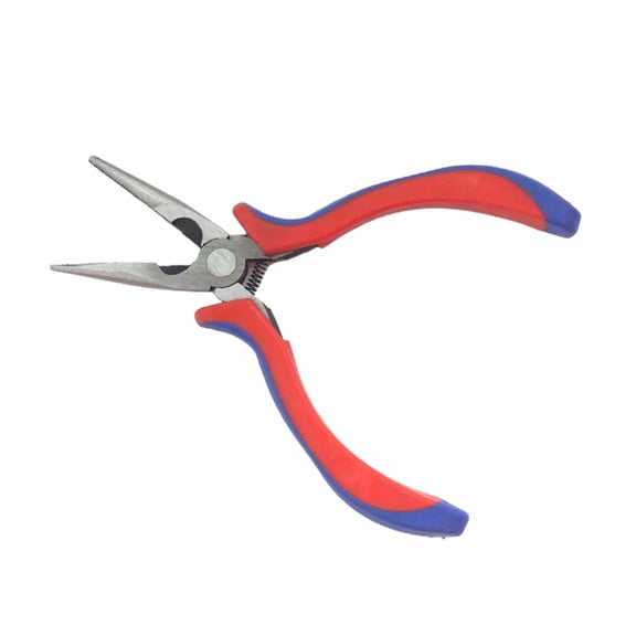 Tizuqe Jewellery Mini Pliers Cutter Round Bent Needle Nose Beading Making Repair Tool