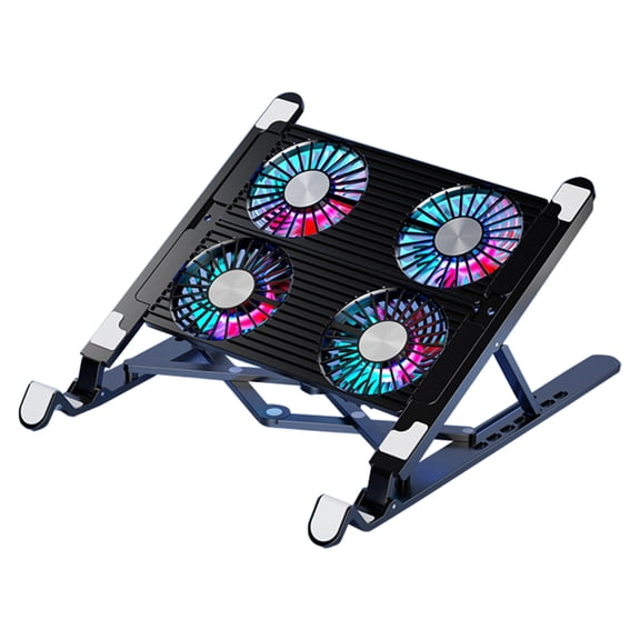 Tizuqe Laptop Cooling Stand External Cooling Fan Cooling Laptop Folding Bracket