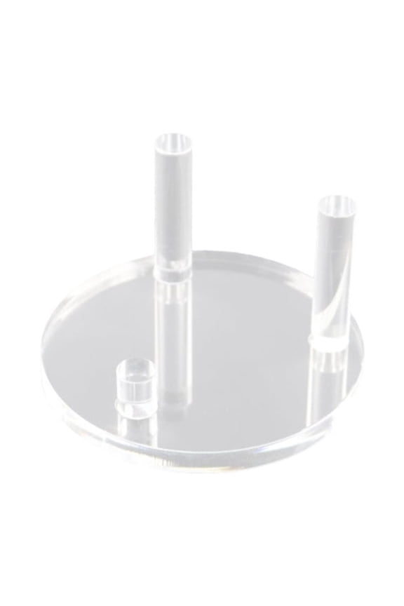 Large Acrylic Display Stand for Agate and Mineral Transparent Fossils Coral Rack
