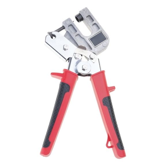 Tizuqe Lightweight Portable Bolt Pliers Punch Lock Crimping Tool for Multipurpose Use in Plasterboard and Drywalls Renovations
