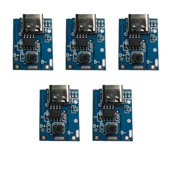 Tizuqe Lithiums Battery Charging Board with 5V Boost Function and Integrated Protections Features 5V1A Output for Mp3 Battery