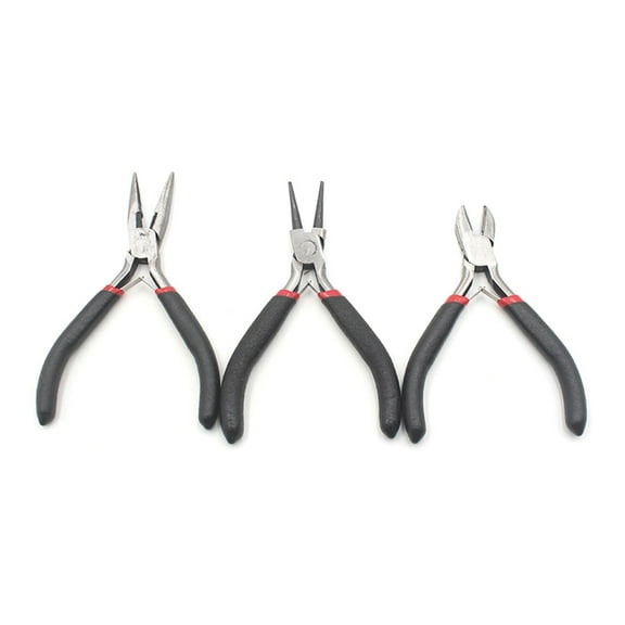 Tizuqe Long Needle Round Nose Cutting Wire Pliers for Jewelry Making Handmade Tool Set