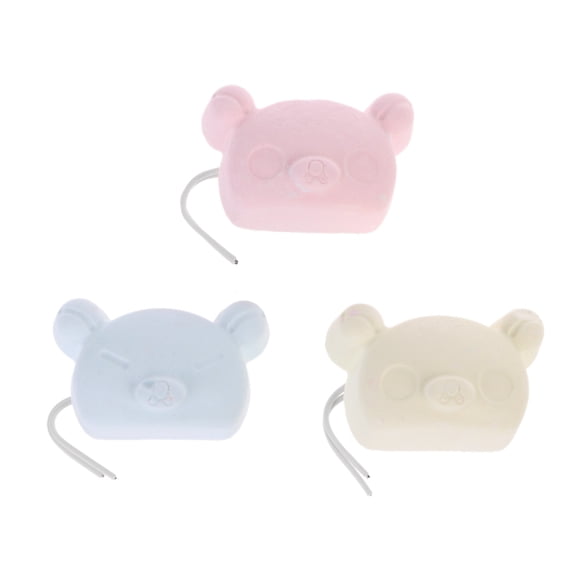 Tizuqe Lovely Hamster Chew Toy Rabbit Grinding Teeth Stone Toy for Small Pet Hamster Grinding Teeth Stone Chew Toy Hangable for Gerbil Chinchilla Hedgehog